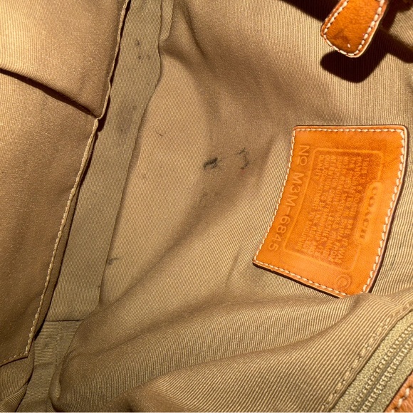 Coach Red Signature Shoulder Bag - Picture 5 of 6